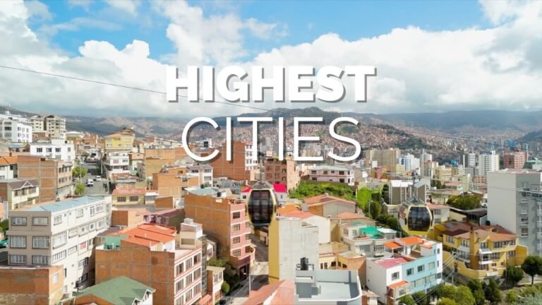 9 Highest-Elevation Cities in the World - Travel Video - Book And Go